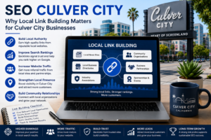 SEO Culver City helping businesses improve Google rankings through local link building.